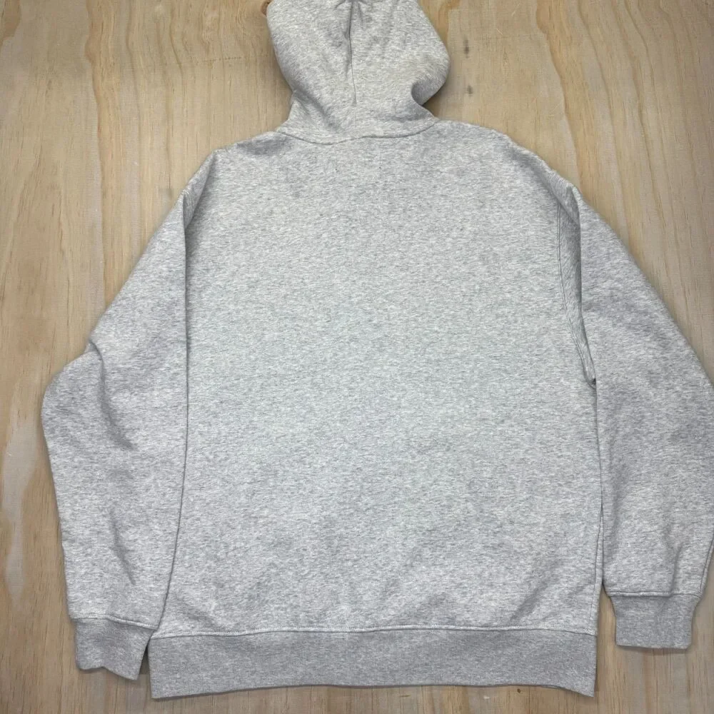 NEW Air Jordan Brooklyn Fleece Full Zip Hoodie Grey FV7289-050 Mens XL